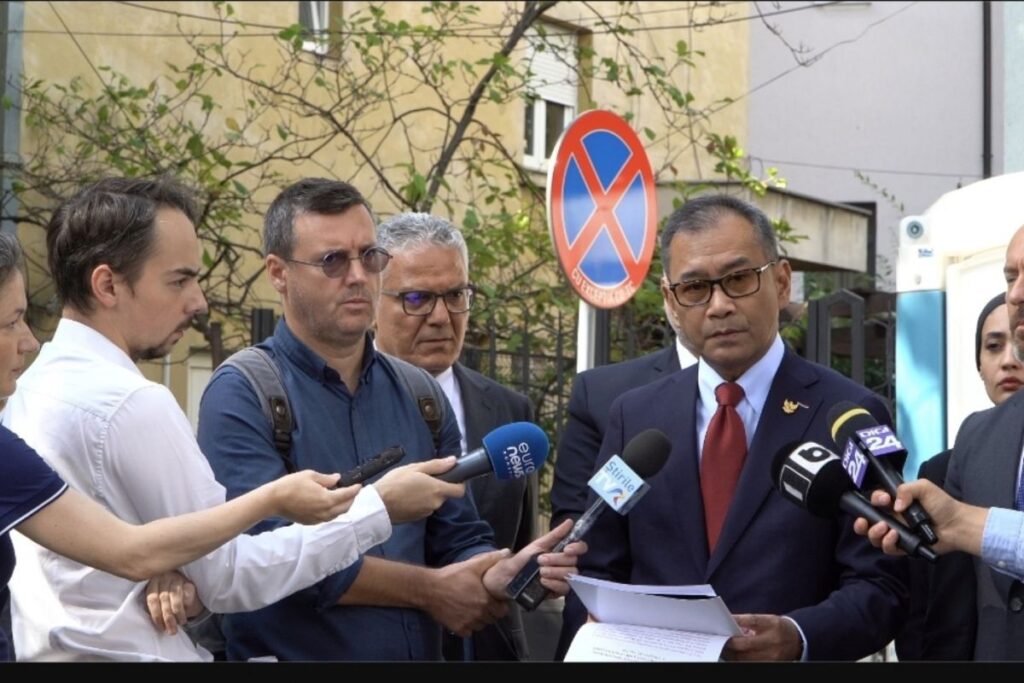 RI, OIC ambassadors in Romania held solidarity stand for Palestine