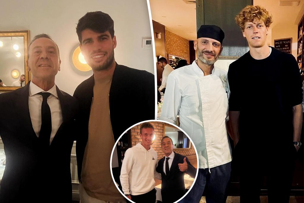 World’s best tennis players flock to this NYC Italian joint during US Open World's best tennis players flock to this NYC Italian joint during US Open