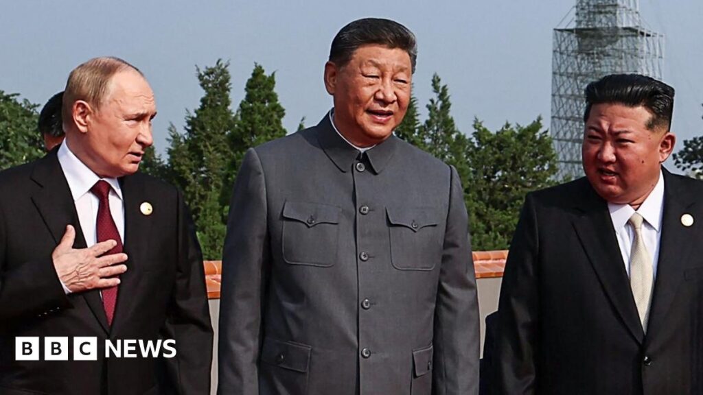 China unveils new weapons in massive parade attended by Vladimir Putin and Kim Jong Un
