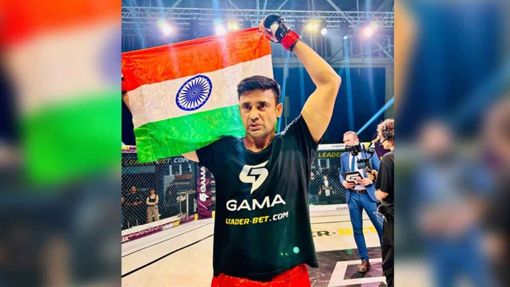 Commonwealth Heavyweight champion Sangram Singh ready for second MMA competition in Poland