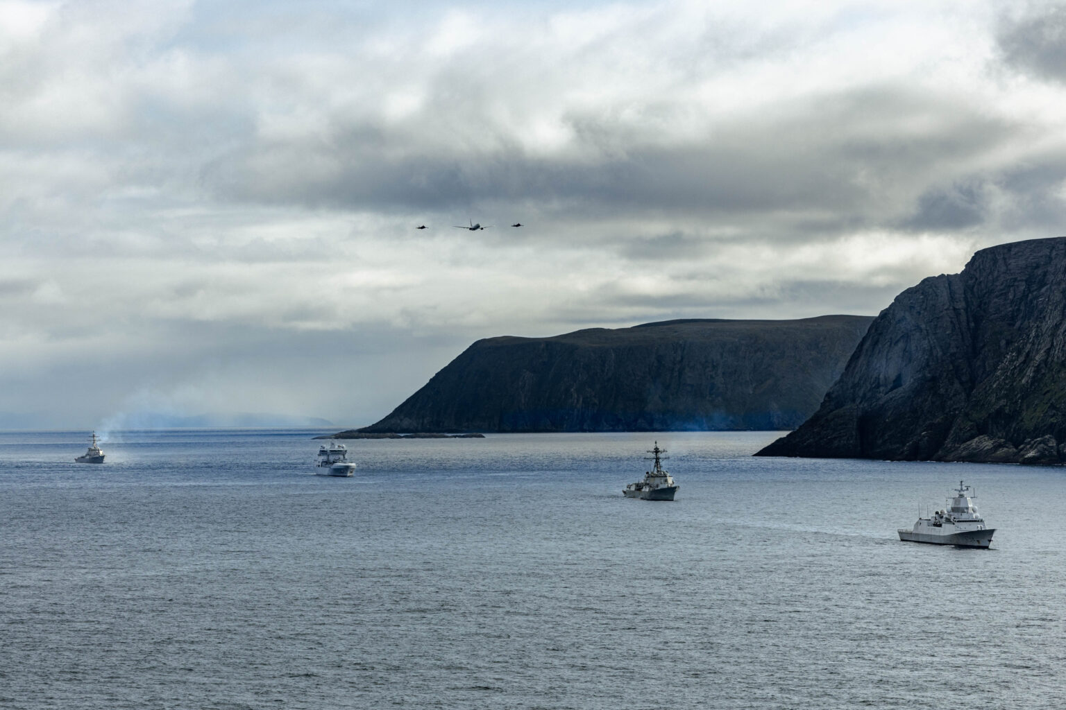 U.S.-Norway Joint Naval Operation in Barents Sea