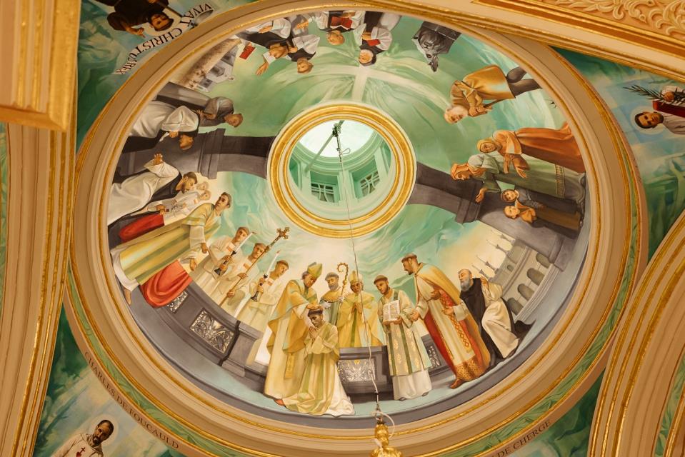 Malta Airport Foundation inaugurates new artwork for Kirkop parish church