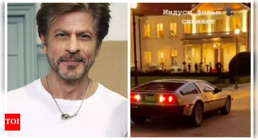 ‘King’ shoot: Shah Rukh Khan films with iconic ‘Back to the Future’ DeLorean Car in Poland | 'King' shoot: Shah Rukh Khan films with iconic 'Back to the Future' DeLorean Car in Poland |
