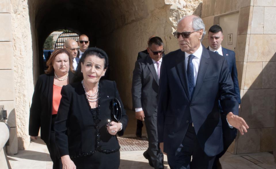 President of Malta conducts official visit to the Central Bank of Malta