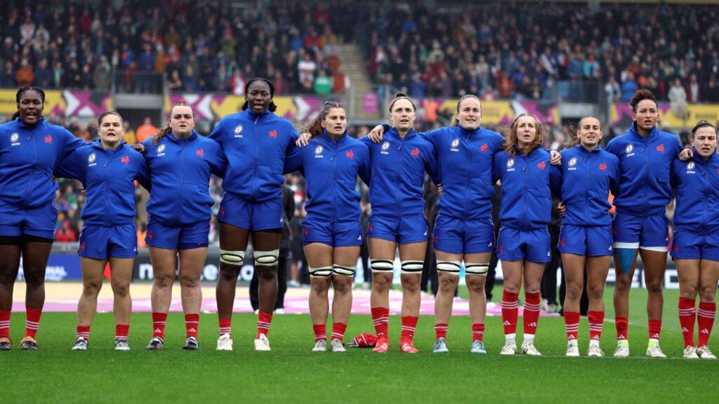 France’s Axelle Berthoumieu cited for alleged biting at Women’s Rugby World Cup Copy Link