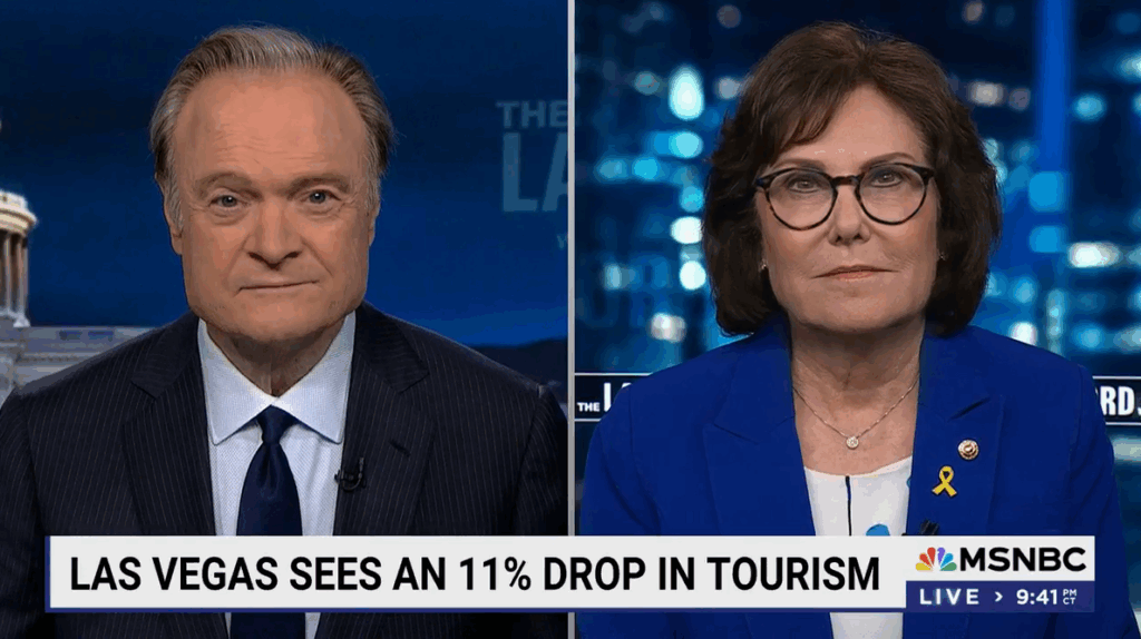 ICYMI: On MSNBC, Senator Rosen Discusses Trump’s Damaging Effects on Nevada’s Economy 