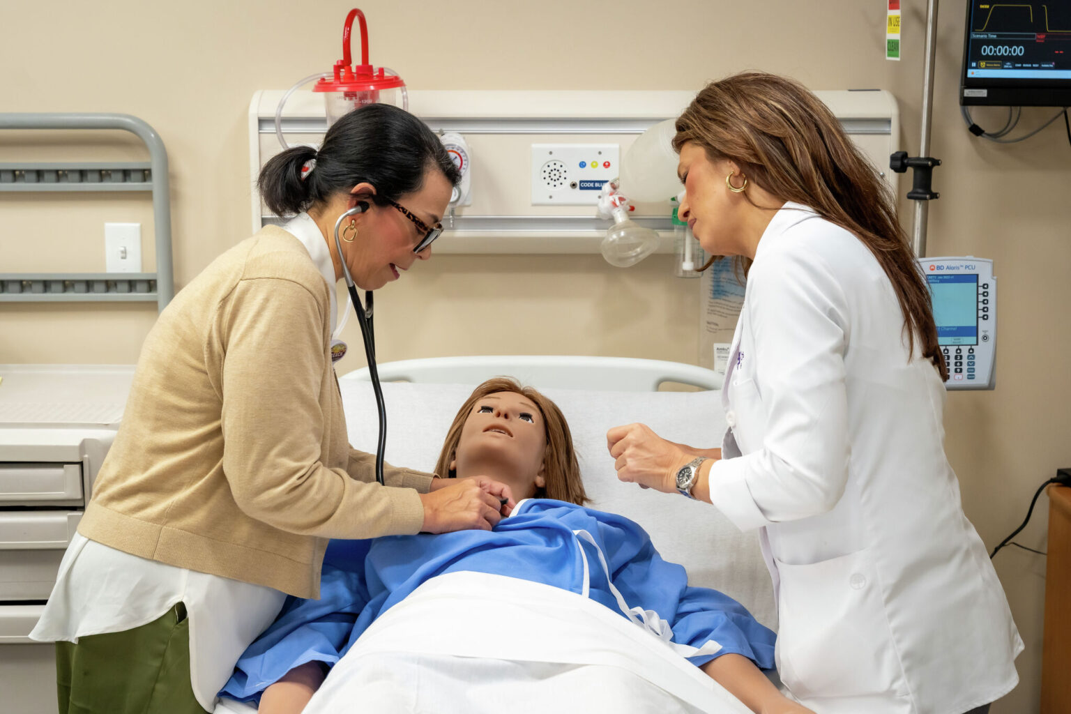 The Christus Health Simulation Center is a state-of-the-art training environment at St. Elizabeth hospital.