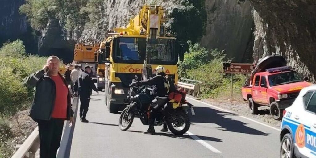57-year-old man from Kosovo dies in Montenegro after falling into Moraca River with truck