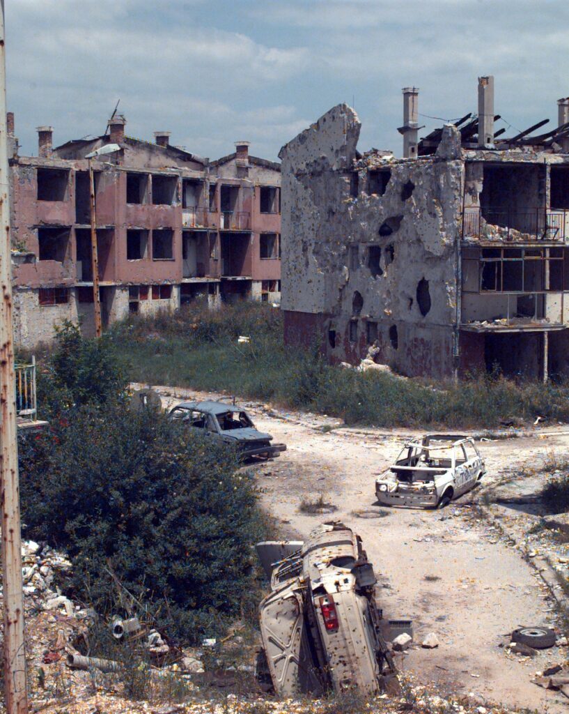 Sarajevo Rebuilds After War: Bosnian Workers Reconstruct City Ravaged by Conflict