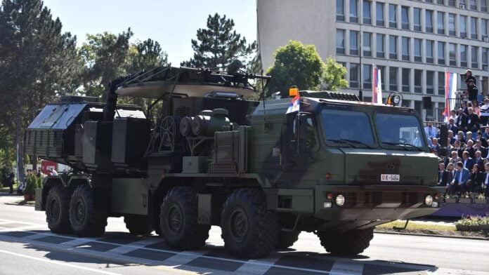 Russian Electronic Warfare Systems Krasukha-2 and Krasukha-4 Spotted in Serbia