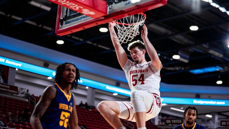 South Dakota releases men’s basketball game times