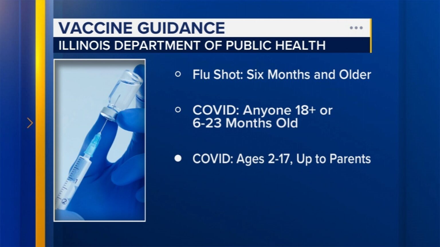 COVID vaccine recommendations 2025: Illinois Department of Public Health issues guidelines for COVID-19, flu shot
