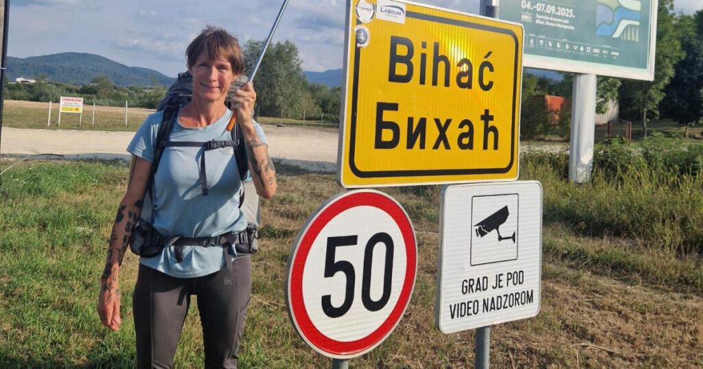 Woman on epic trek across Europe for Gaza reaches Bosnia