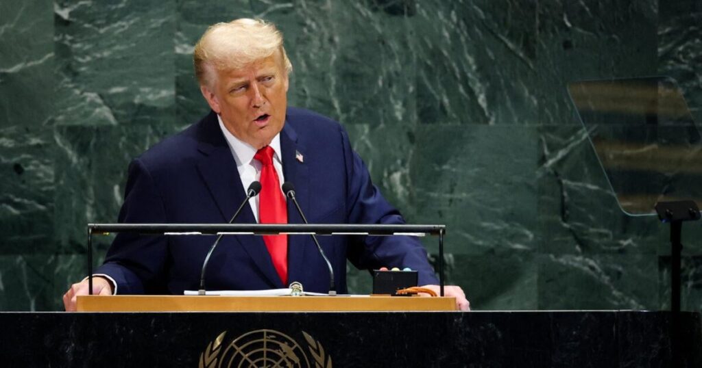 Donald Trump's report in Greece in his speech to the UN: "54% of prisoners are immigrants"