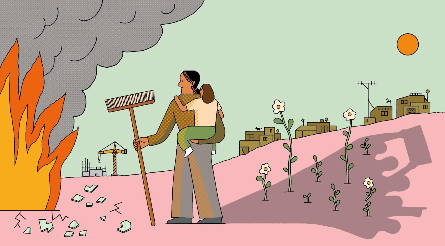 The women defending Spain’s biggest informal settlement, La Cañada Real, as real estate speculators close in