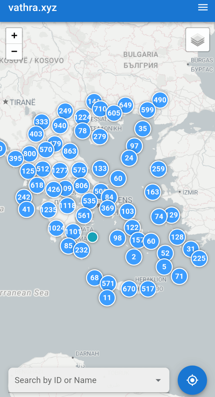 I made an interactive map for the 25,000+ trigonometric points of Greece (I made an Interactive Map of Greece’s 25,000+ Trig Points) I made an interactive map for the 25,000+ trigonometric points of Greece (I made an Interactive Map of Greece's 25,000+ Trig Points)