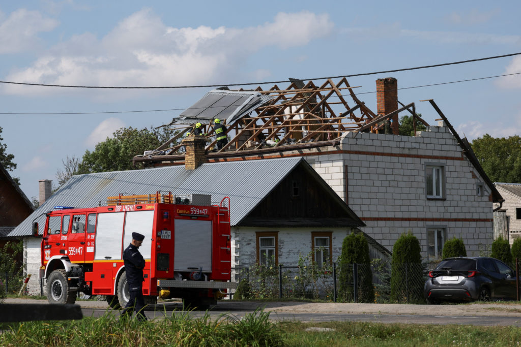 Drones shot down in Polish airspace prompt military patrols