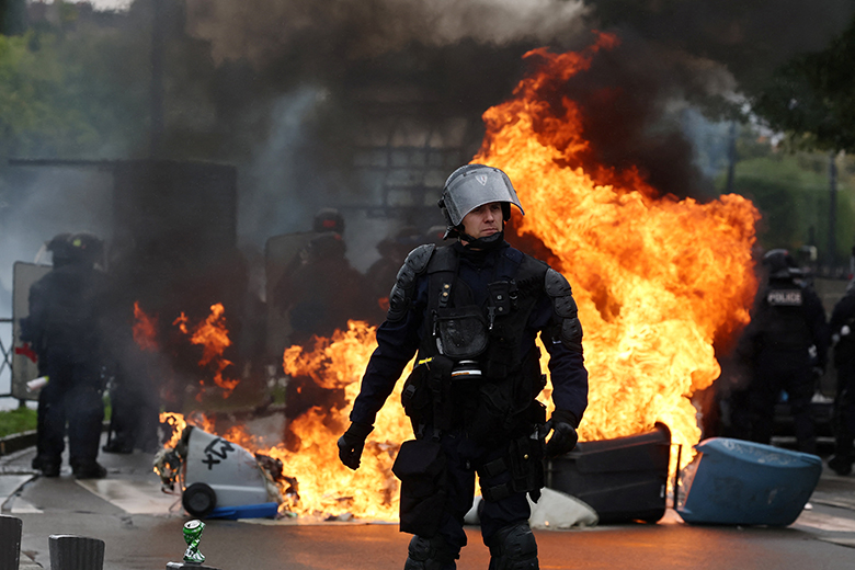 Day of protests calling to ‘Block everything’ in France
