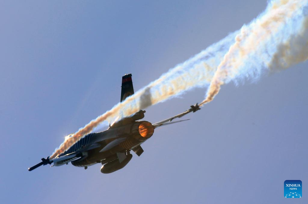 Sivrihisar Airshow 2025 held in Türkiye-Xinhua