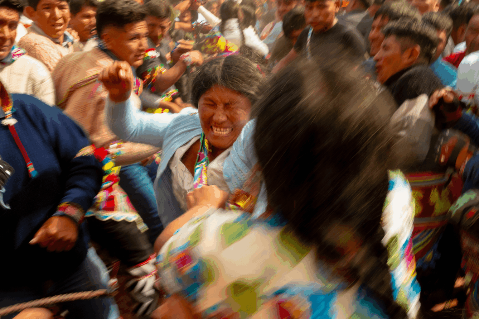 [AMA] I have been to Tinku in Bolivia, a Andean ritual in which entire villages foil in the face to honor Pachamama with their own blood
