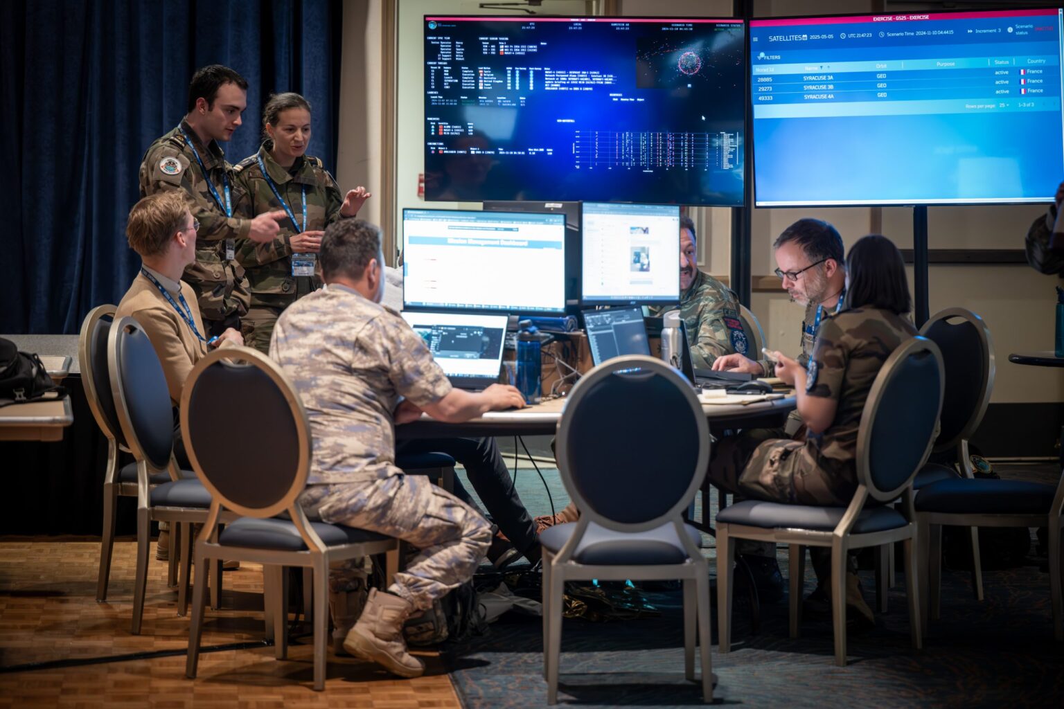 U.S., UK Space Commands execute first joint satellite maneuvers U.S., UK Space Commands execute first joint satellite maneuvers