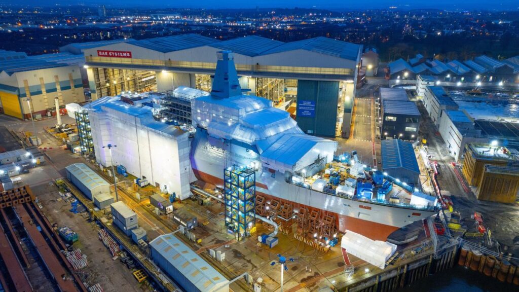 Defence industry buoyed by £10bn warship export deal with Norway