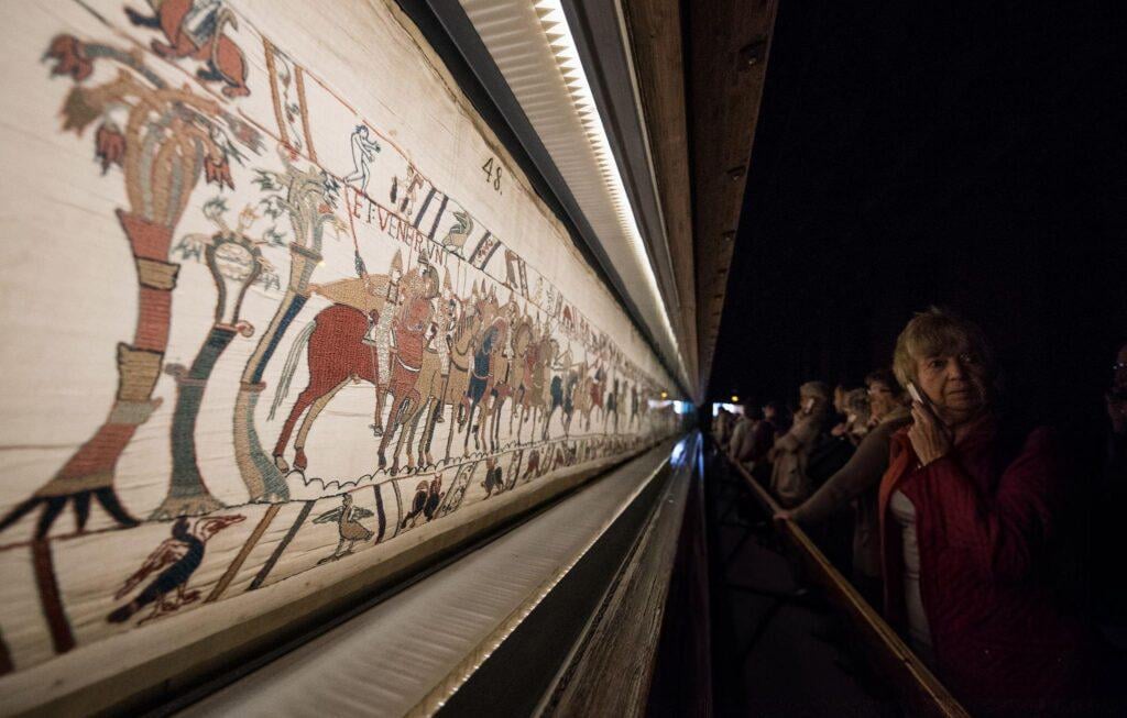 French public erupts over Bayeux Tapestry loan to UK