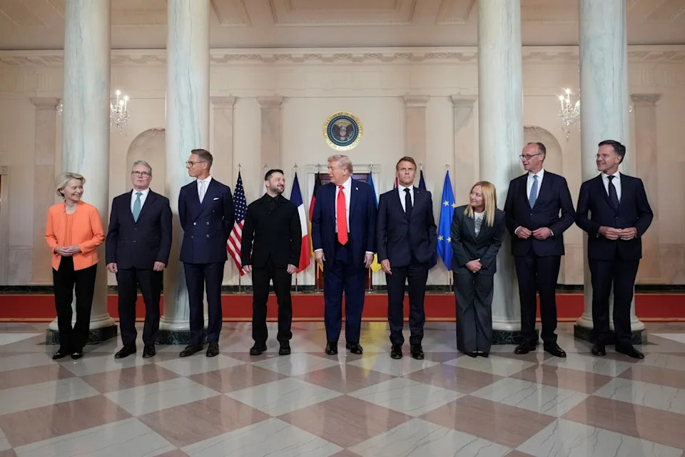 The Coalition of the Willing visited Washington earlier this summer (Copyright 2025 The Associated Press. All rights reserved)