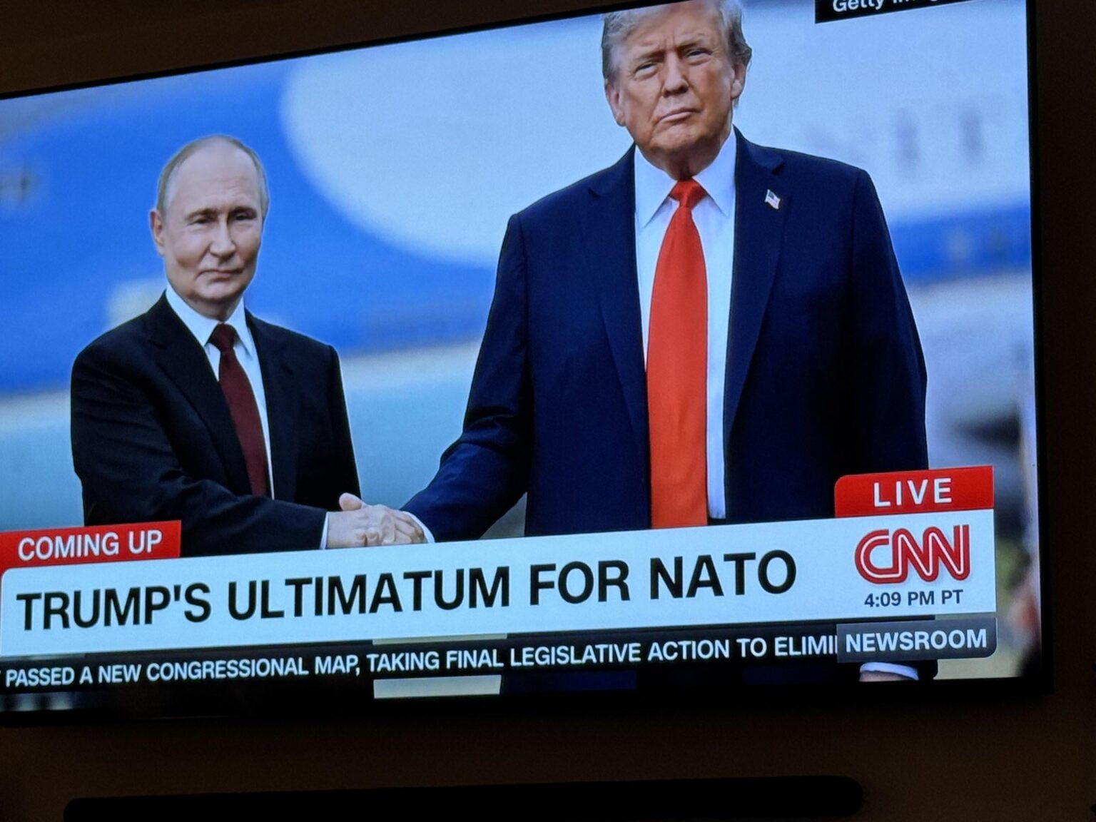 Russia invades Polish airspace, so Trump issues an ultimatum to…. NATO. It is only a matter of time before the United States imposes sanctions on Poland for insulting Russia.