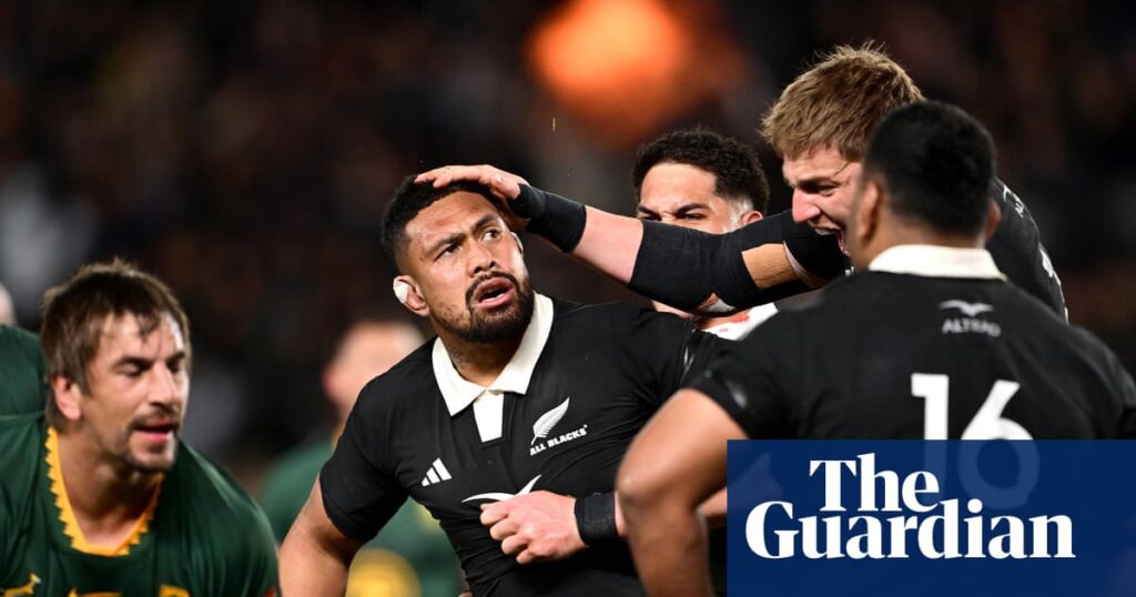 New Zealand bounce back after holding off South Africa in Eden Park battle | New Zealand rugby union team