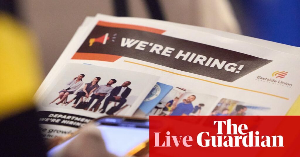 US economy only adds 22,000 jobs in August; Tesla proposes $1tn pay package for Musk – business live | Business