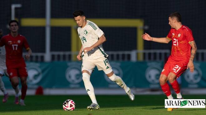 Saudis come from behind to beat North Macedonia 2-1 in friendly in Prague