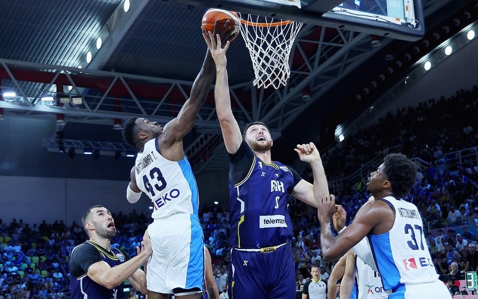 Bosnia stuns Greece in first Eurobasket defeat