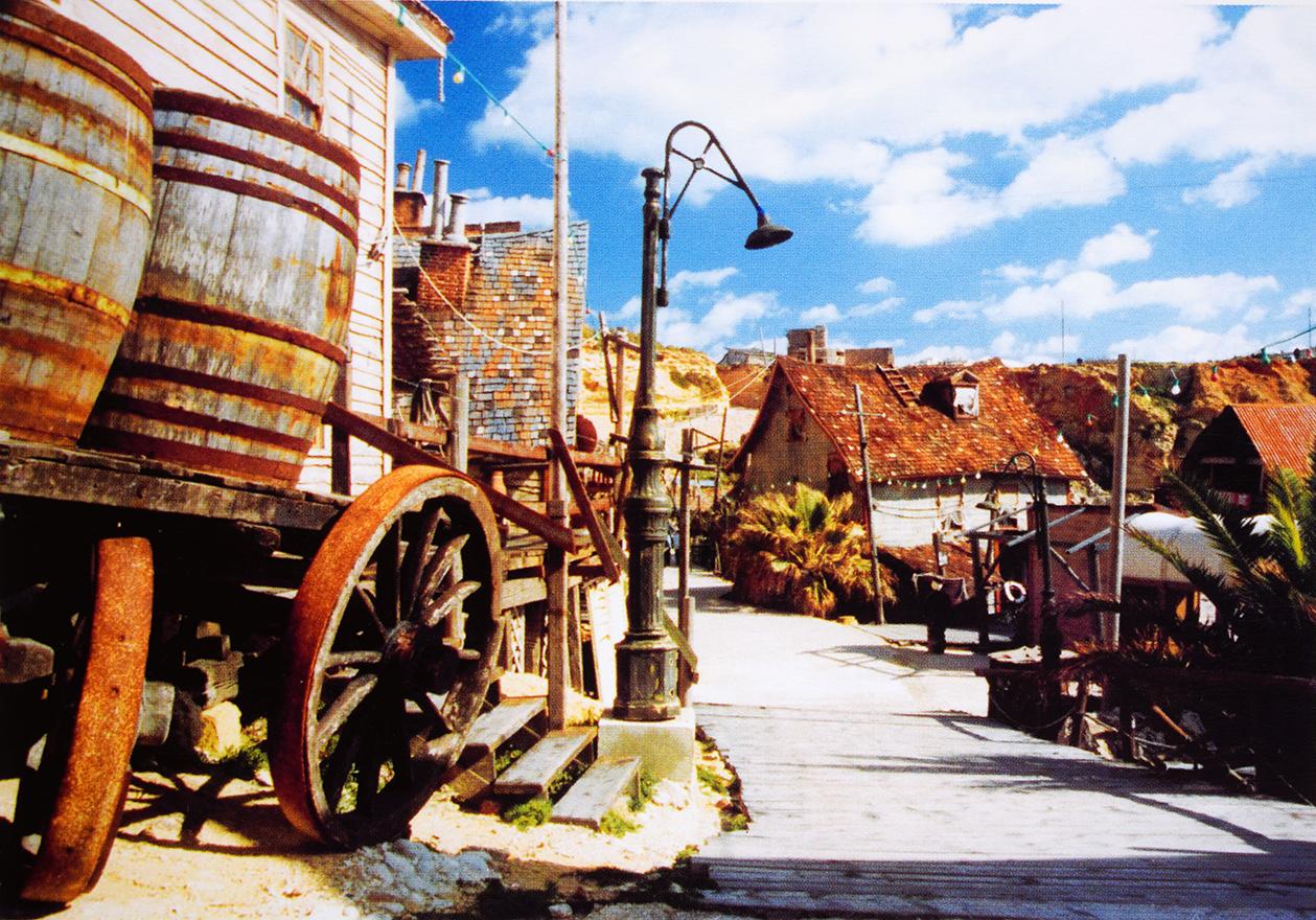 A Popeye postcard photo by Ivan Vella