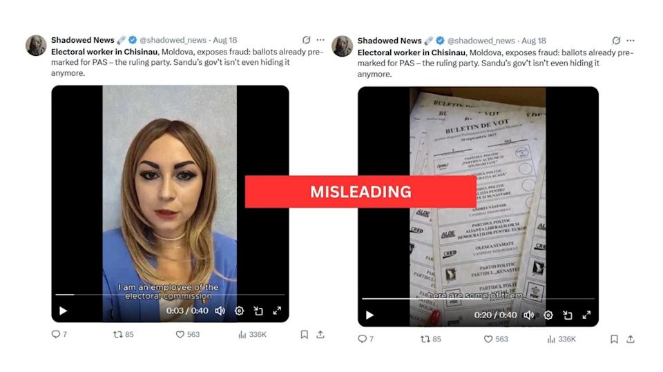 AI-generated video claims electoral worker was forced to interfere in election on behalf of the government