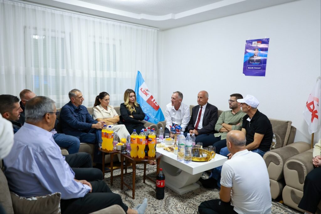 Besnik Osmani visits the Ismaili family - three martyrs for the freedom of Kosovo will remain forever in memory