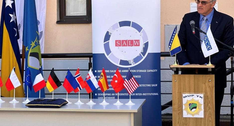 Centre for Verification of Deactivated Firearms opens in Tuzla with OSCE support