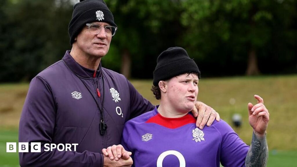 John Mitchell and Sir Clive Woodward