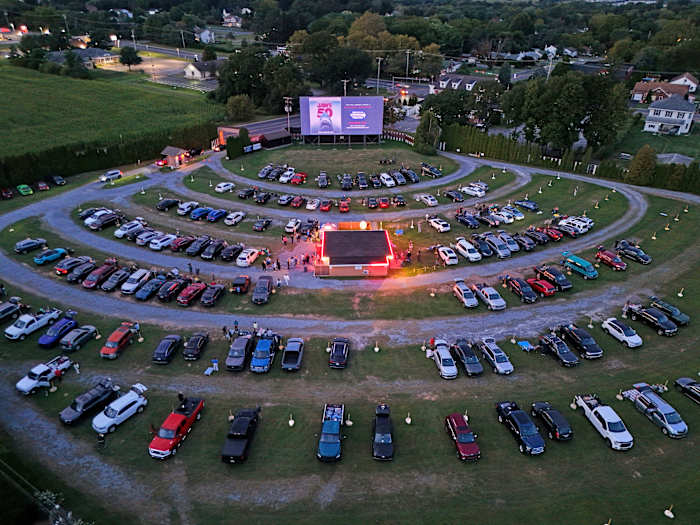 How romance and a road trip led to the purchase of the world's oldest drive-in theater