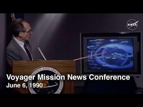 Vintage NASA: Voyager’s 1990 ‘Family Portrait’ News Conference