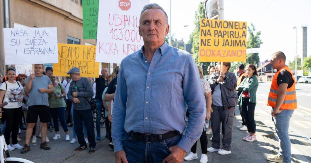 A man to whom they want to kill 163,000 coca: 'They are housing me because I have the best eggs on the market'