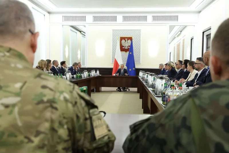 Operation Eastern Sentry will “bolster NATO’s posture along the eastern flank” and “involve a range of Allied assets and feature both traditional capabilities and novel technologies," the organization said. Photo courtesy of Polish Prime Ministers office