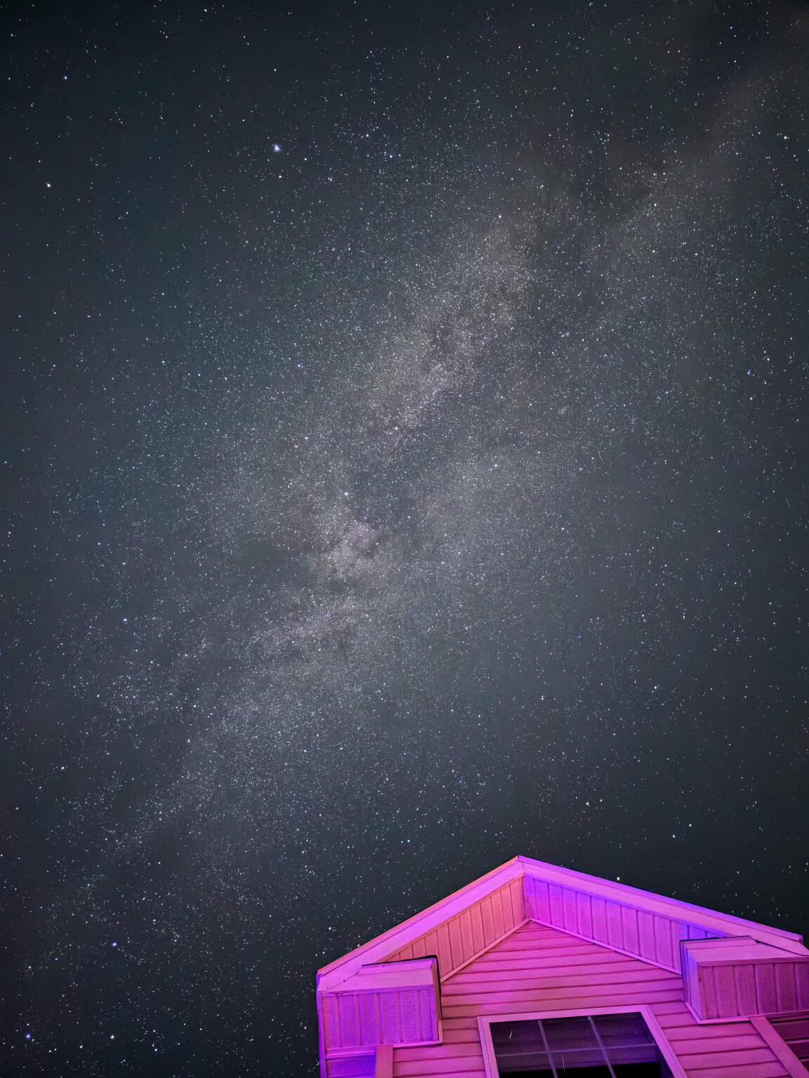 Fun Milky Way iPhone shot