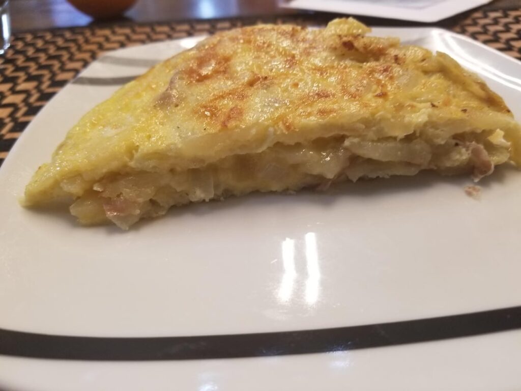 Trying to make potato tortillas