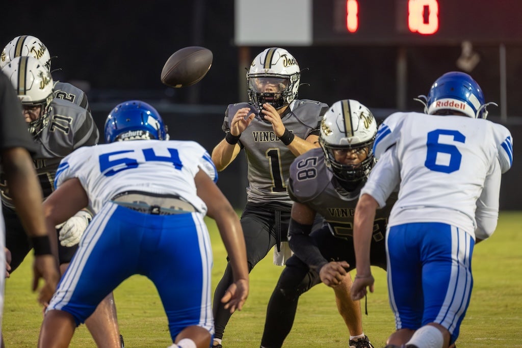Vincent returns to football top 10, Thompson, Spain Park fall after losses - Shelby County Reporter