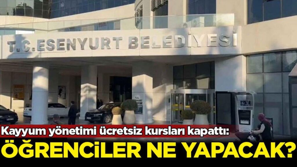 Esenyurt trustee closes free IMM courses