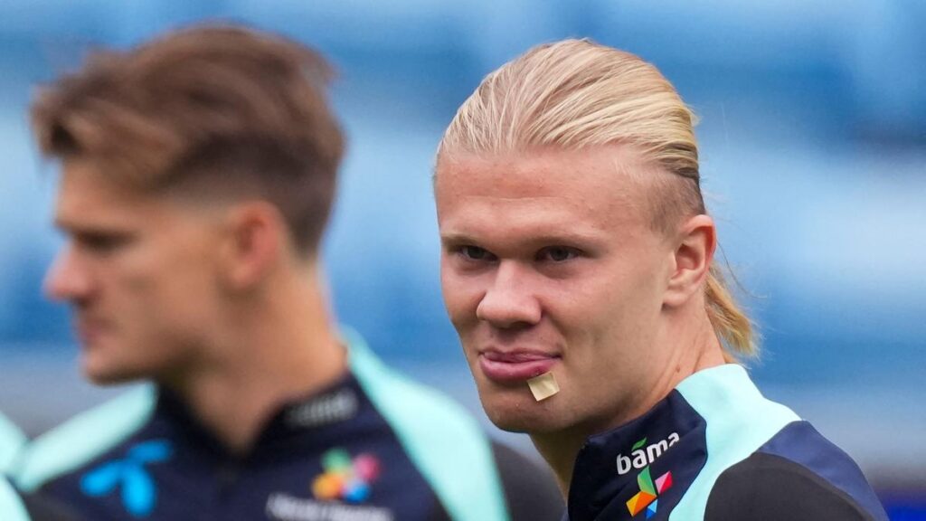 Haaland hit by Norway team bus, gets stitches in face after bizarre incident