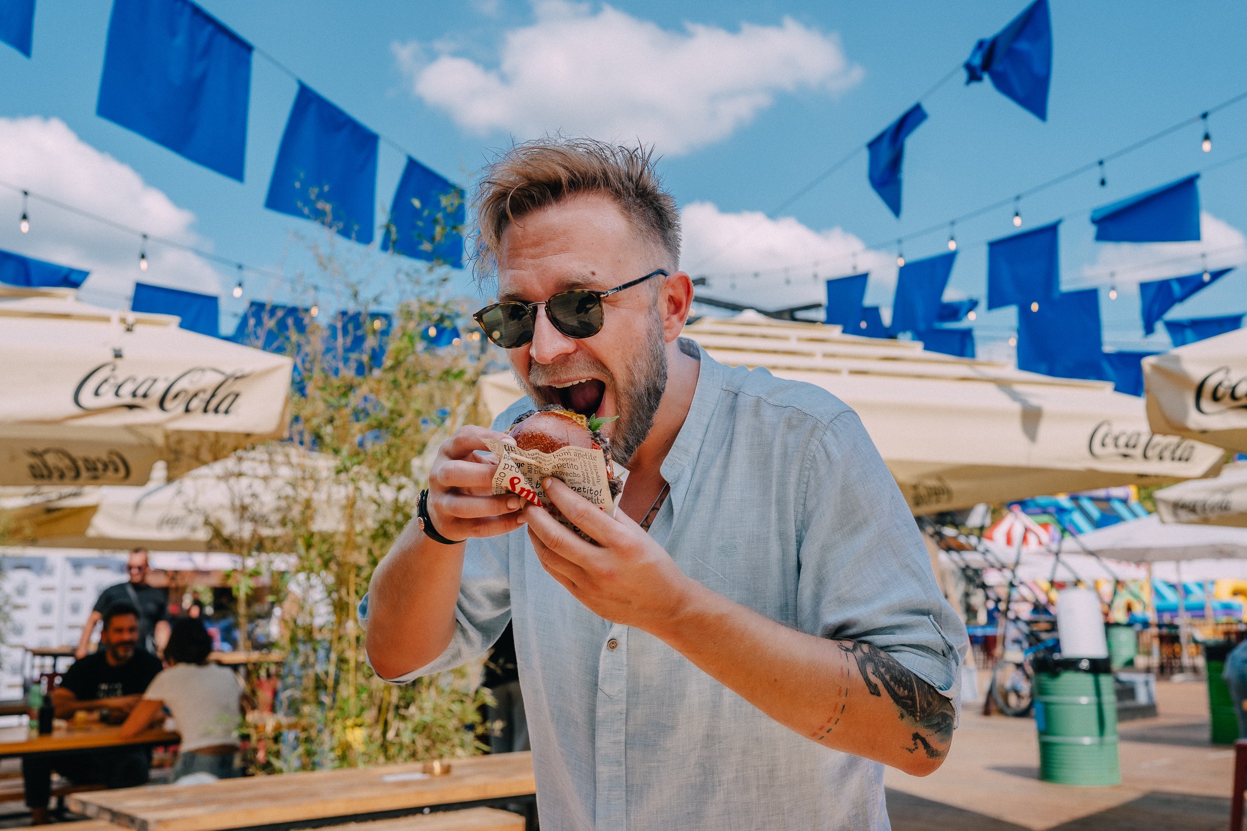 Chef Ivan Pažanin na Burger Festivalu Zagreb
