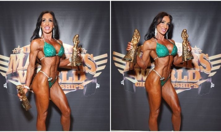 Croatian-American makes history as oldest at Masters Olympia and turns heads