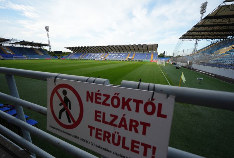 The ZTE Arena will host Belarus v Scotland without any fans
